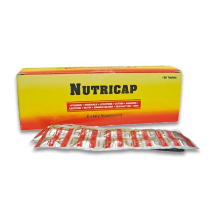 NUTRICAP Vitamins / Minerals / Ginkgo Biloba / Lutein / Ginseng ...
